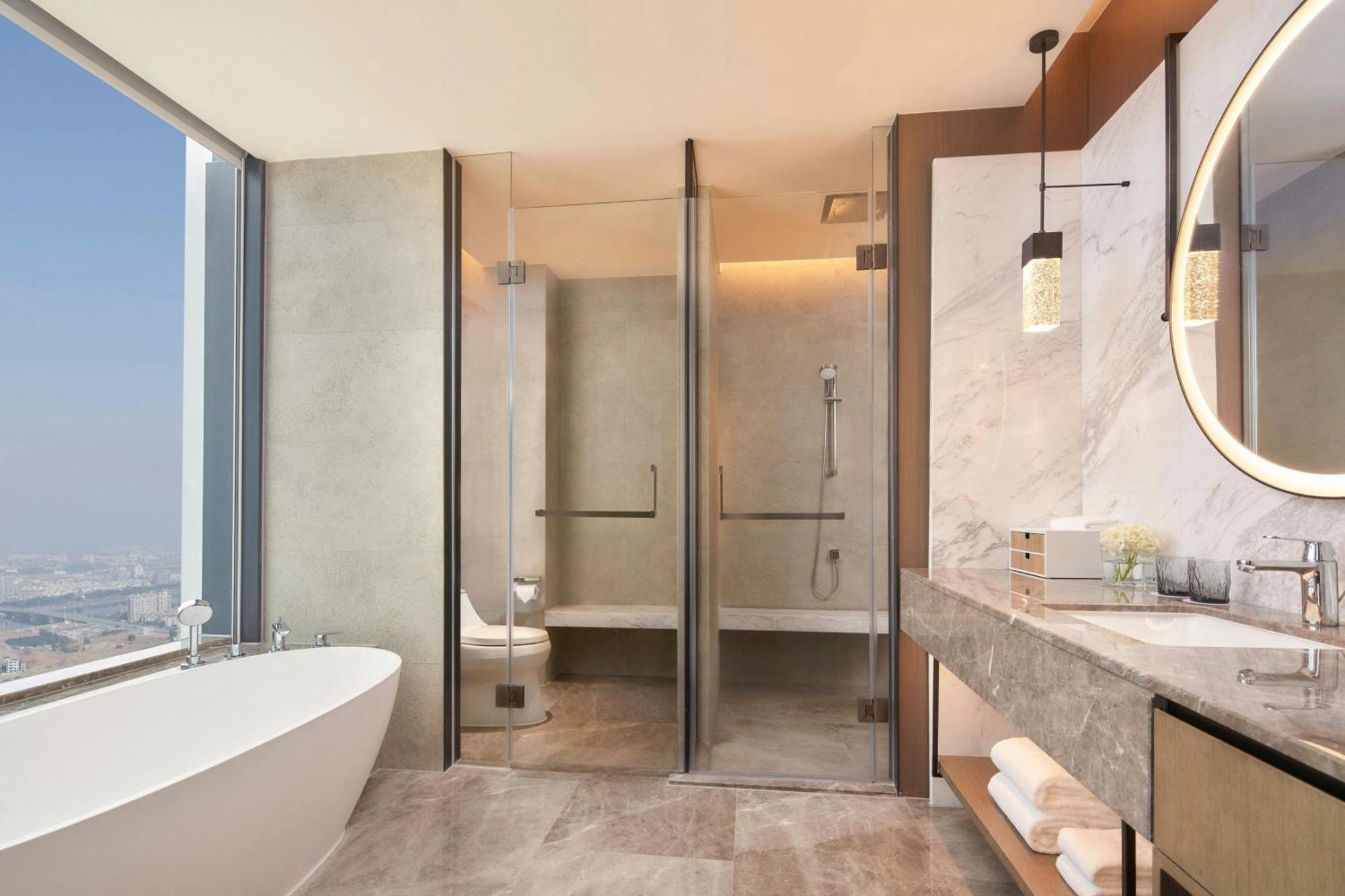 Jinhua Marriott Hotel Bagian luar foto